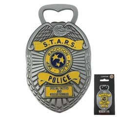 Resident Evil Police Badge Bottle Opener