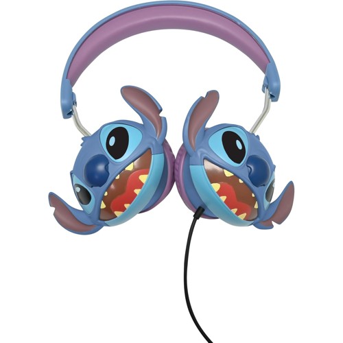 Lexibook - Disney Stitch - Wired Foldable Headphone (HP015D)