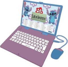 Lexibook -  Disney Stitch - Educational Laptop (ENG) (JC598Di1)