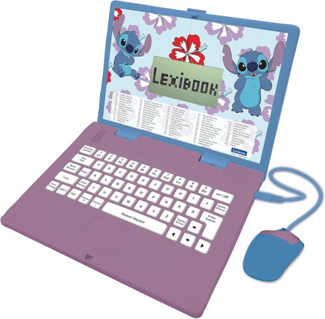 Lexibook -  Disney Stitch - pädagogischer Laptop