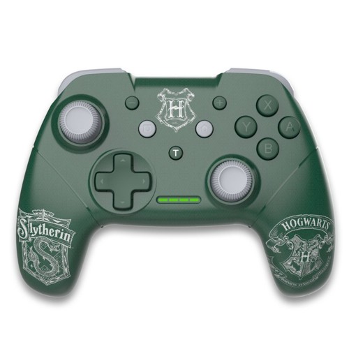 Freaks And Geeks - Harry Potter Wireless Controller Green for Switch with 1M cable - Slytherin
