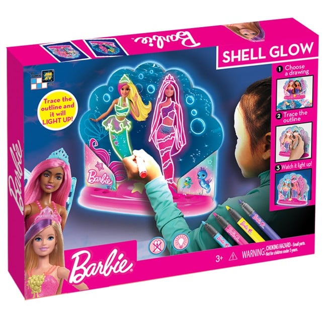 Barbie - Natlampe Dekoration - Shell Glow