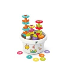 Kinder and Kids - Creative pot with plants & stickers (K10119)