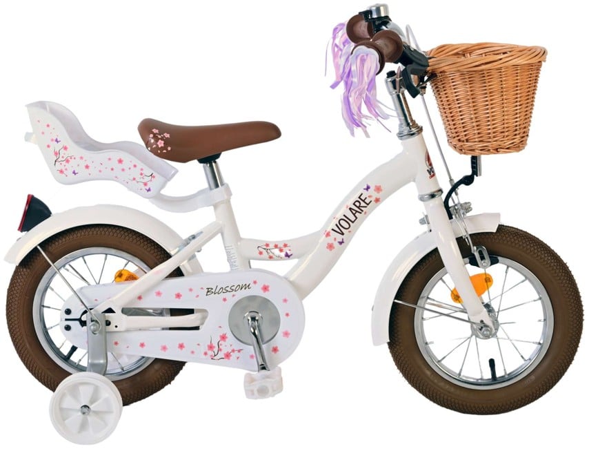 Volare - Children's Bicycle 12" - Blossom White (31244)