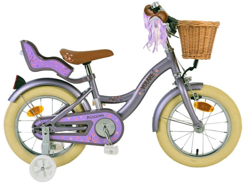 Volare - Children's Bicycle 14" - Blossom Purple (31442)