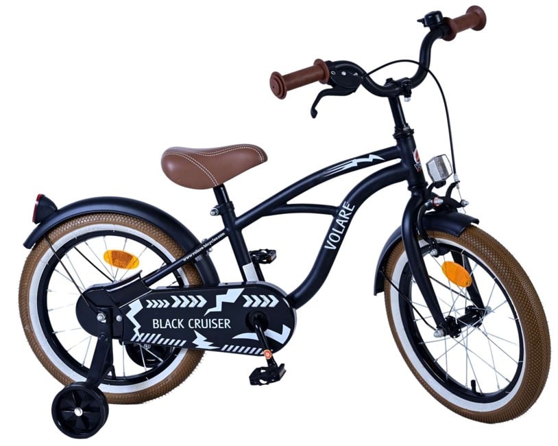 Volare - Children's Bicycle 16" - Black Cruiser (21602-SACB)