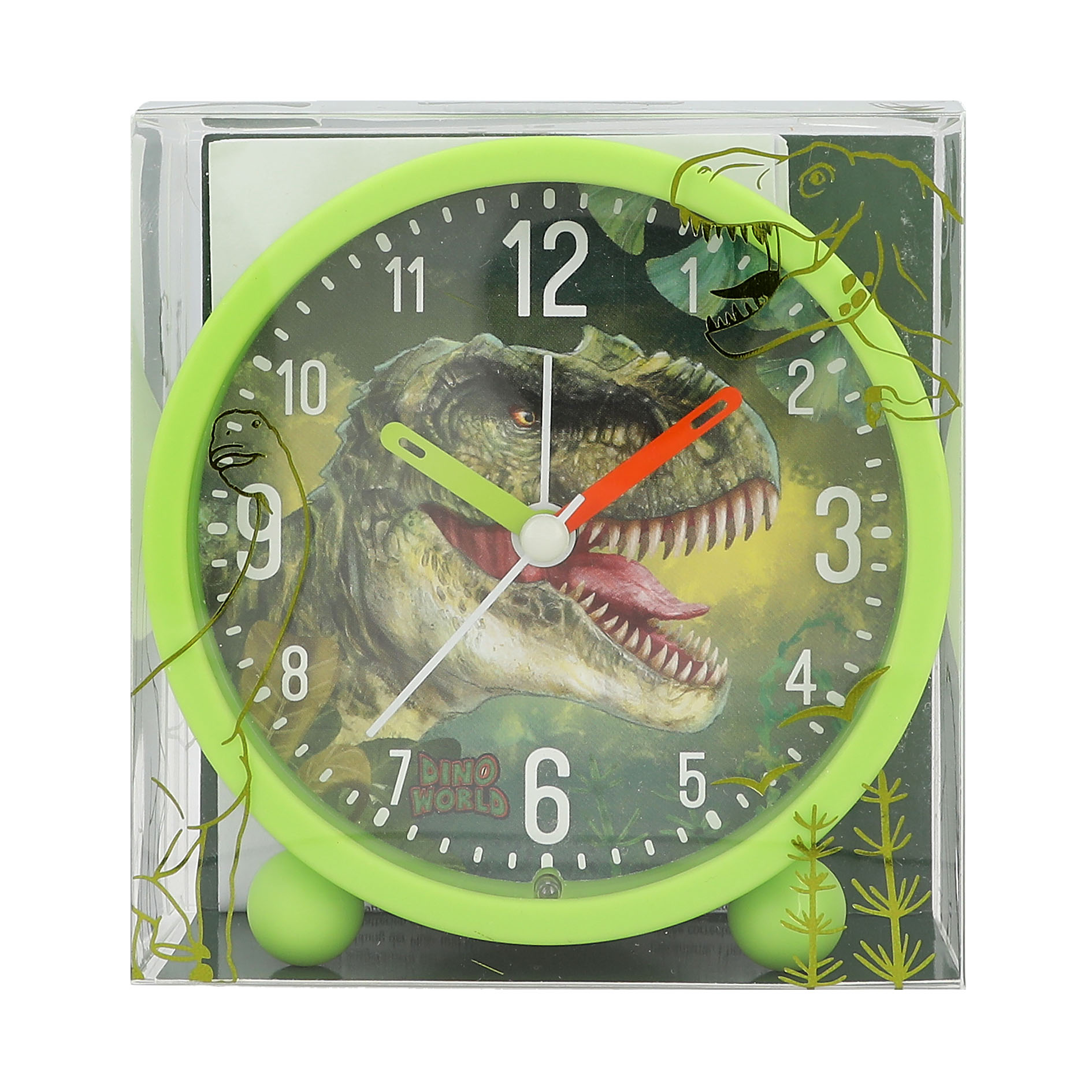 Dino World Alarm Clock ( 0412691 ) - Leker