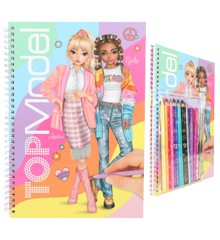 TOPModel Colouring Book with Pen Set ( 0412943 )