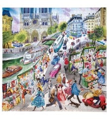 eeBoo - Puzzle 1000 pcs - Paris Bookseller - (EPZTPBS)
