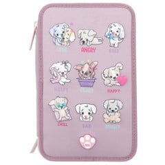 TOPModel Triple Pencil Case LED Dog Mood barometer ( 0412843 )