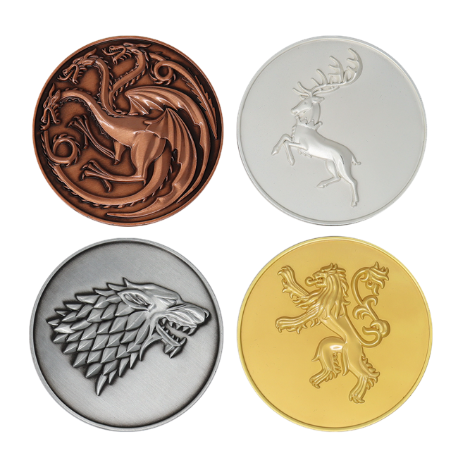 Game of Thrones Limited Edition Sigil Medallion Collection