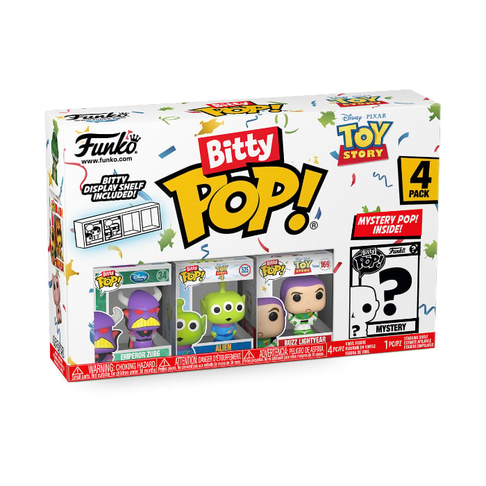 Funko! Bitty POP 4PK Toy Story Series 4 (73043) - Leker