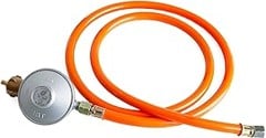 Regulator Set With 1.1 Metre Hose And Regulator 2 x 1/4" 30 Mbar (DE)