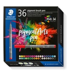 Staedtler - Brush Pen Pigment, 36 Stk
