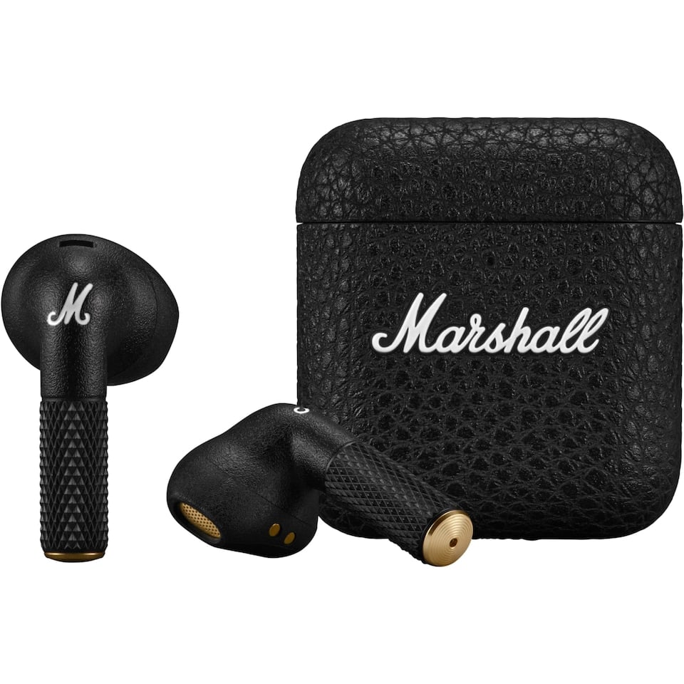 Marshall - Minor IV Black: Banebrydende Trådløse In-Ear Hovedtelefoner