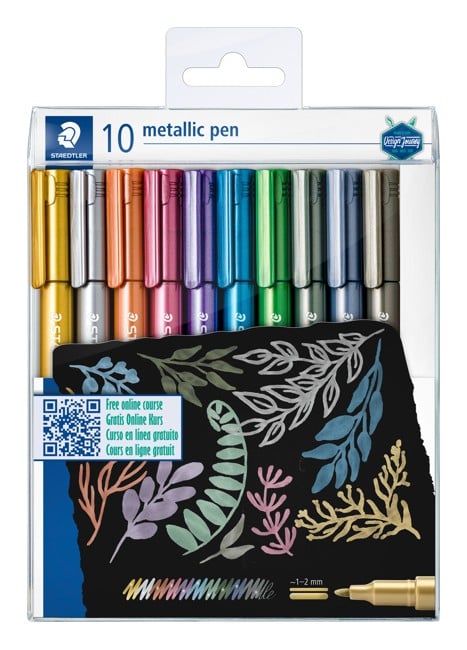 Staedtler - Metallic Pen, 10 pcs (8323 TB10)