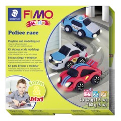 FIMO - Kids Form & Play Sæt - Racerløb