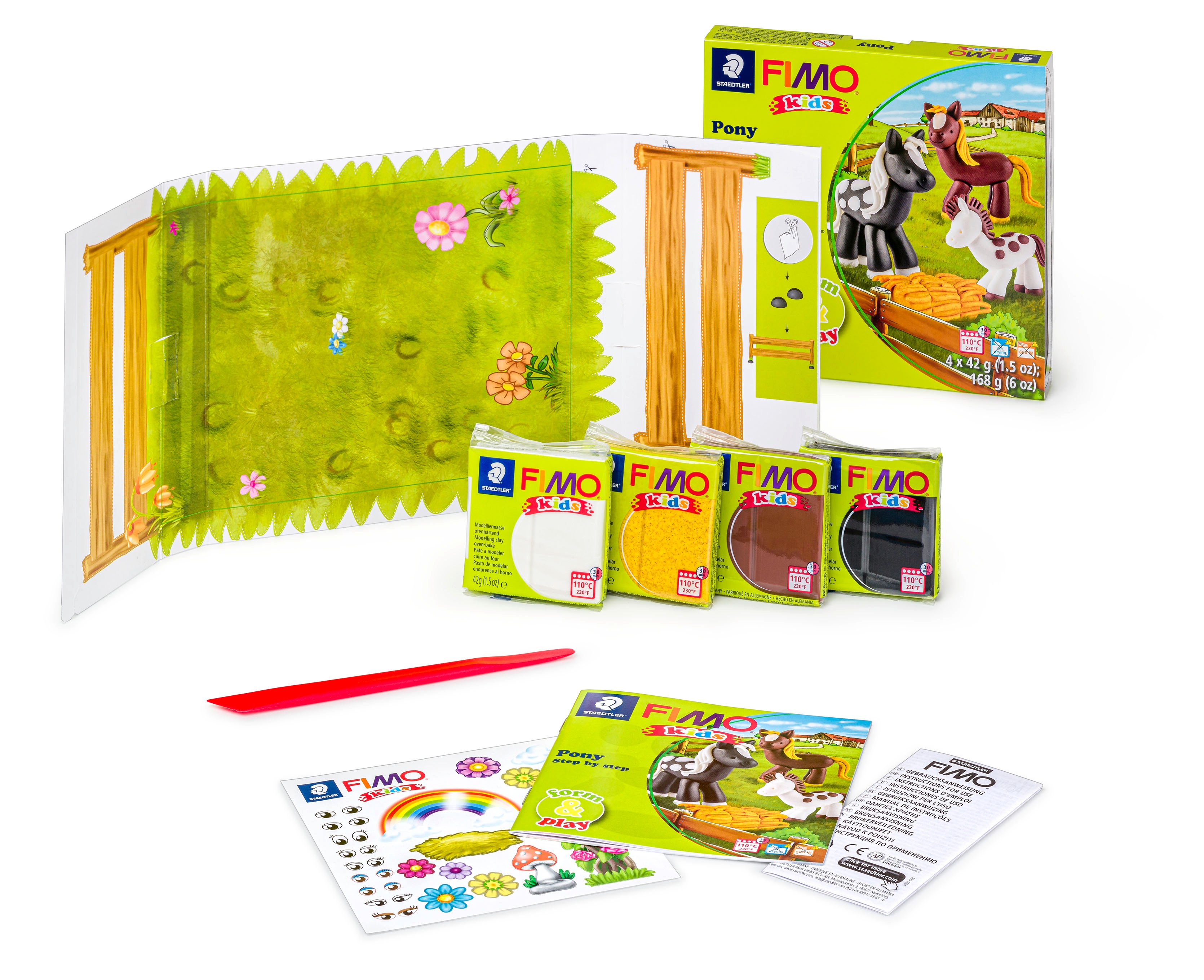 FIMO - Kids Form&Play Set - Pony (8034 08 LZ) - Leker