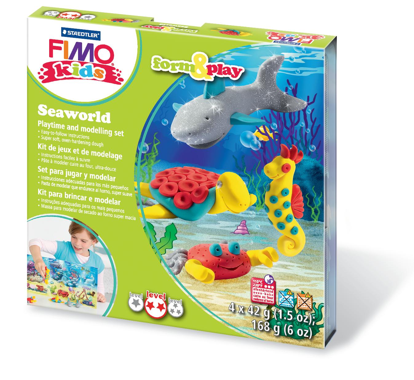 FIMO - Kids Form & Play Sæt - Havet thumbnail-3
