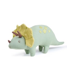 ThreadBear - Soft Toy Dinosaur - Trike the Triceratops 24 cm - (TB4104)