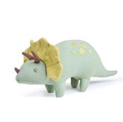 ThreadBear - Soft Toy Dinosaur - Trike the Triceratops 24 cm - (TB4104)