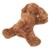 Teddy Hermann - Liggende hund brun 30 cm thumbnail-3