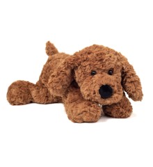 Teddy Hermann - Liggende hund brun 30 cm
