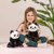 Teddy Hermann - Sitting Panda 25 cm - (TH924289) thumbnail-3