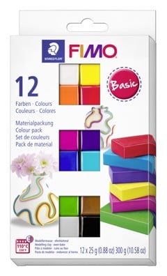 FIMO - Soft Set 12x25g - Basic (8023 C12-1)