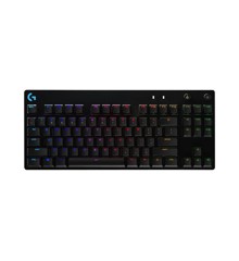 Logitech - PRO Gaming Keyboard - English (UK) - QWERTY Layout - Black - Mechanical Keyswitch - Windows, Mac OS