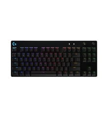 Logitech - PRO Gaming Keyboard - English (UK) - QWERTY Layout - Black - Mechanical Keyswitch - Windows, Mac OS