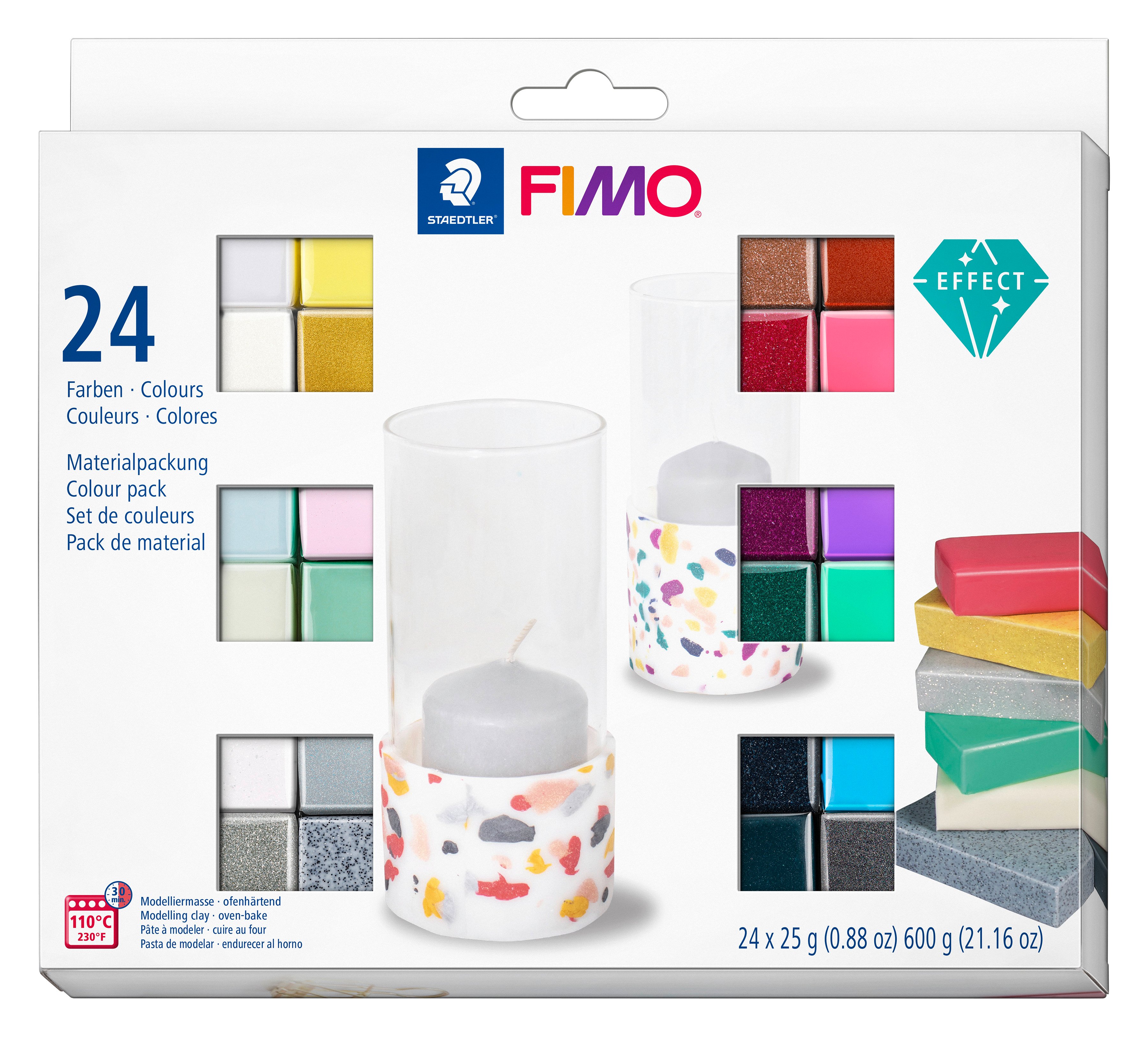 FIMO - Effect Set 24 Colors (8013 C24-1) - Leker