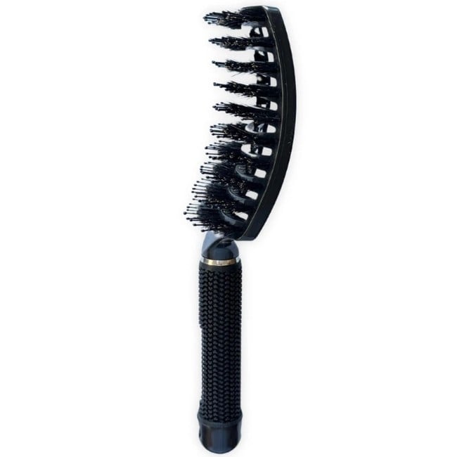 Yuaia Haircare - Curved Paddle Brush Black