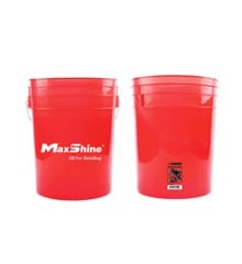 Maxshine Detailing Bucket Transparent 20L - Red