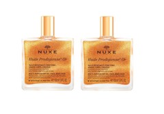 Nuxe - 2 x Huile Prodigieuse Golden Shimmer Face and Body Oil 50 ml