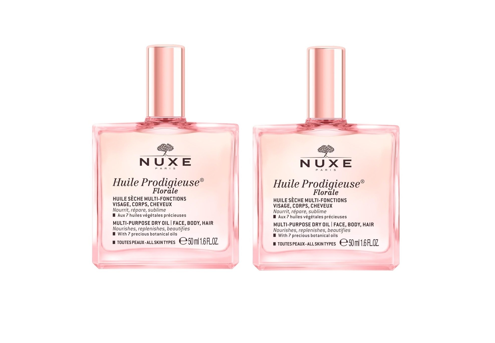 Nuxe - 2 x Huile Prodigieuse Florale Dry Oli Spray 50 ml - Skjønnhet