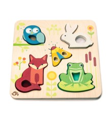 Tender Leaf - Puzzle 5 pcs - Touchy Feely Animals - (TL8417)