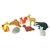 Tender Leaf - Display Shelf with 8 Wooden Animals - Woodlands - (TL8470) thumbnail-4