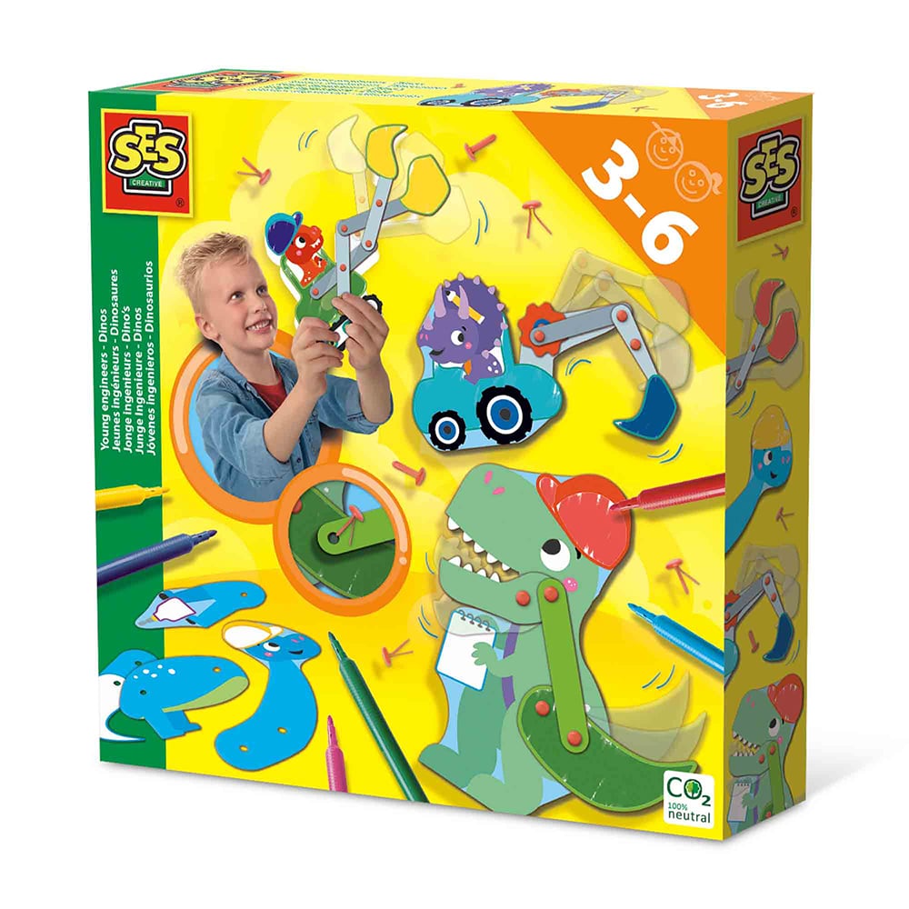 SES Creative - Young Engineers - Dinos - (S14045) - Leker