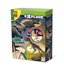 SES Creative - Excavation - Dino and Skeleton 3 assorted - (S25090)