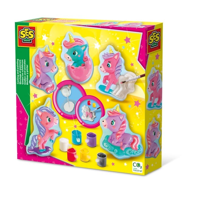 SES Creative - Casting and Painting - Baby Unicorns - (S01341)