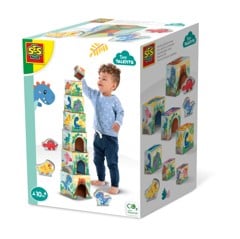 SES Creative - Stacking Blocks - Dinosaurs - (S13202)