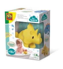 SES Creative - Bath Time - Triceratops - natural rubber - (S13212)