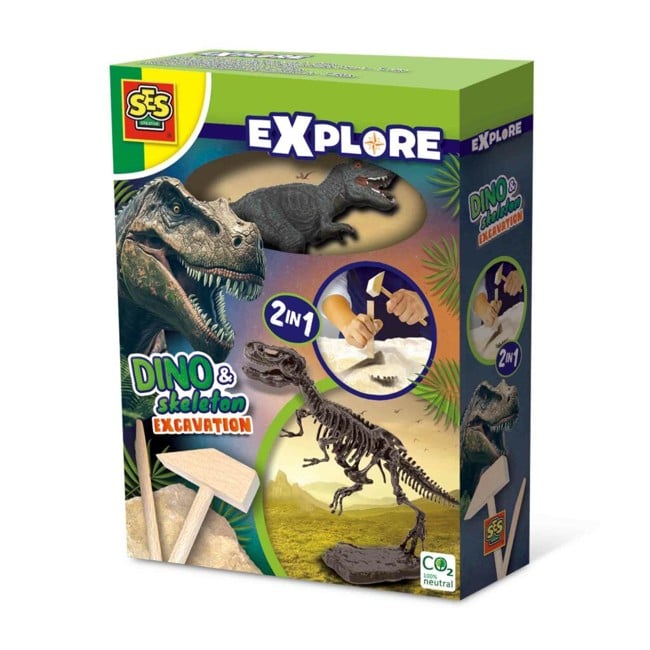 SES Creative - Excavation - T-Rex and Skeleton - (S25092)