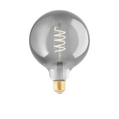 EGLO - E27 G125 spiraal, rook - Warm wit - Zigbee, Bluetooth