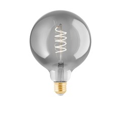 EGLO - E27 G125 spiral, rök - Varm vit - Zigbee, Bluetooth