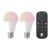 EGLO - Set mit 2x E27 A60, Fernbedienung - RGB + TW - Zigbee, Bluetooth thumbnail-1