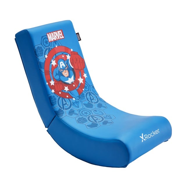 Xrocker Marvel Video Rocker Chair - Hero - Captain America