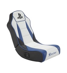 Xrocker Playstation Geist 2.0 Floor Rocker - White And Blue