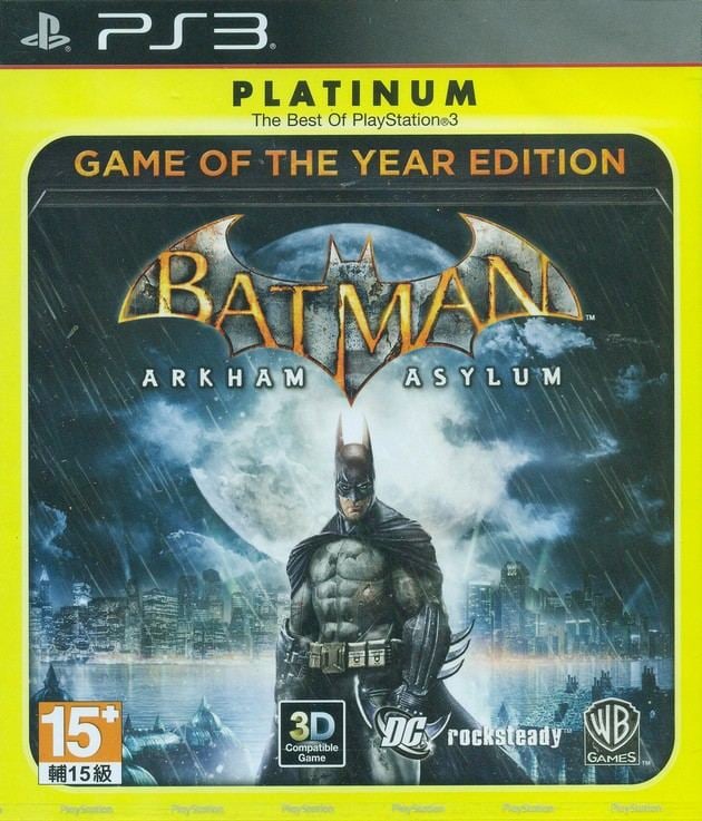 Batman: Arkham Asylum - GOTY (Platinum) (Import) - Videospill og konsoller